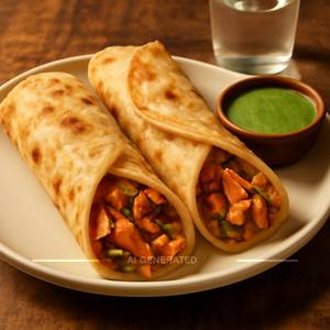 Chicken Kathi Rolls