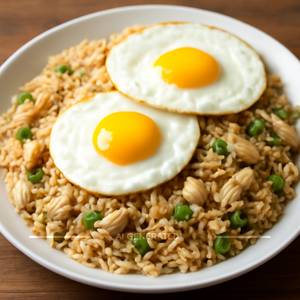 Biryani Rice with Egg Fried Rice
