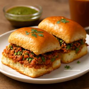 Masala Pav (2Pcs)