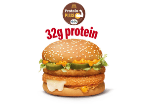 McCheese Chicken Burger Protein Plus (1 Slice)