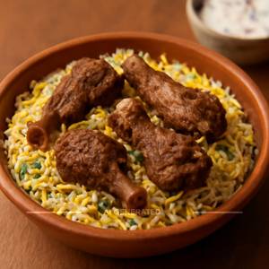 Mutton biryani [4 pieces]