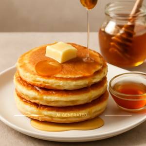 Pancake with Honey