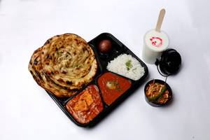 Soya Chaap Tikka Masala Special Veg Combo