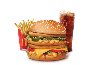 Chicken Maharaja Mac Burger Combo
