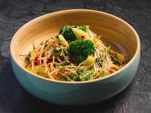 Asian Glass Noodle Salad Chicken