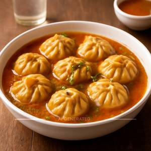 Chicken Gravy Momos (10Piece)