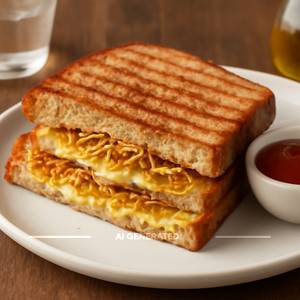 Cheese Bhujia Sandwich