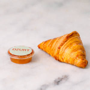 Croissant + Dzurt Peach Marmalade