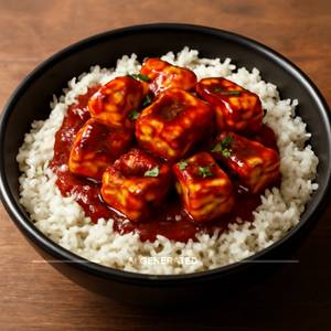 BBQ Paneer Rice Bowl