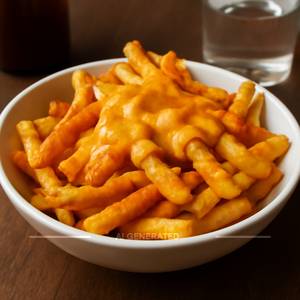 Peri peri with cheese fries                                                                         