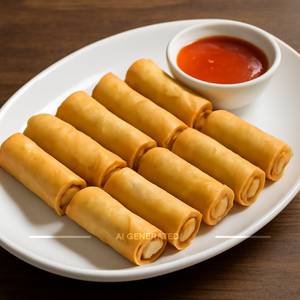Veg Spring Roll 8 Pcs