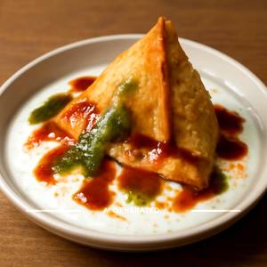Dahi Samosa [2 Piece]