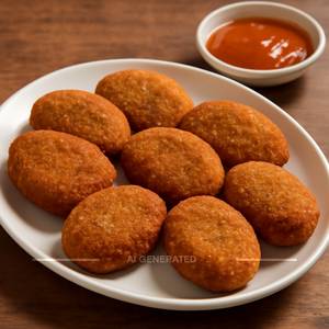 Veg Cutlet [8 Pieces]