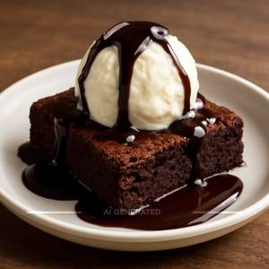 Chocolate Brownie Hot Dessert