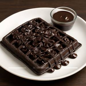 Belgian Dark Chocolate Waffle