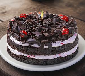 Eggless black forest cake(4)