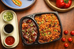Chilli Paneer & Fried Rice