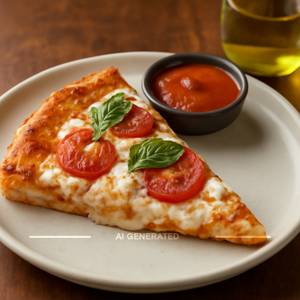 7" Small Double Cheese Margherita Pizza (Serves 1)