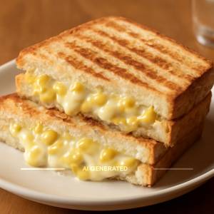 Cheese Corn Sandwich     