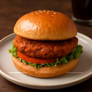 Chicken Tikki Burger