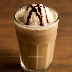 Cold Coffee With Ice Cream