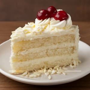 White Forest Cake