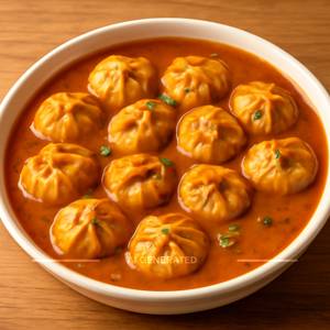 Veg Gravy Momos (10Piece)