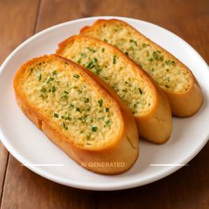Plain garlic bread