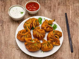 Veg Tandoori Momos (5pcs)