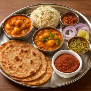 Veg Thali (Serves 1)