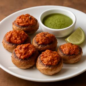 Tandoori Stuffed Mushroom