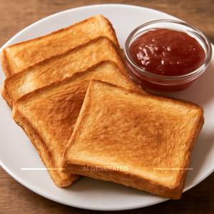 Plain Toast With Jam (4 Pcs)