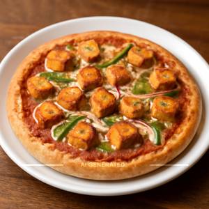 Paneer pizza [7 inches]