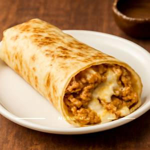 Chicken cheese shawarma