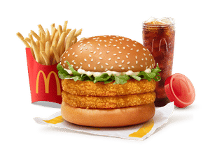 McVeggie Double Patty Burger Combo