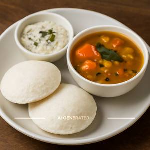 Idli Sambhar ( 2 Pcs )