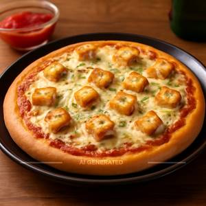 Cheese & panner pizza