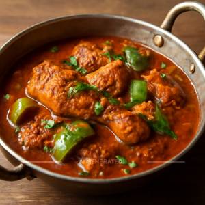 Kadai Chicken ( 4 Pcs )