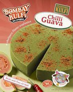 Chilli Guava Kulfi Slice