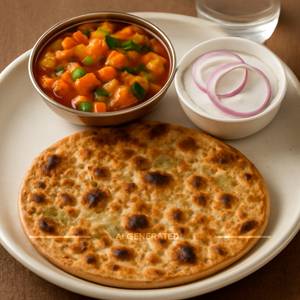 Mix veg paratha