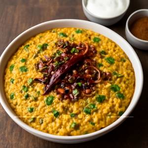 Masala Khichdi With Tadka
