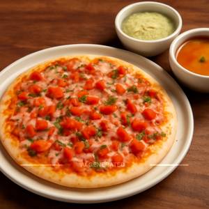 Onion tomato uttapam