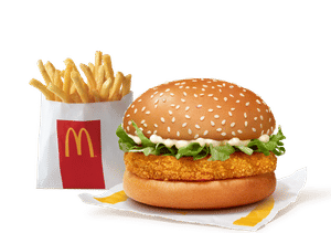 McVeggie Burger + Fries (R)
