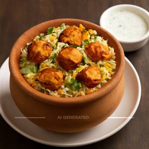 Paneer Matka Biryani