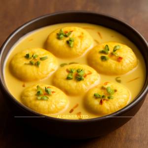 Kesar Rasmalai 1Pcs