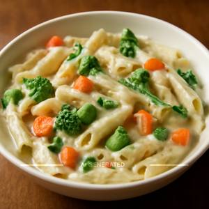 White Sauce Pasta (Veg)