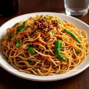 Veg Burnt Garlic Noodles