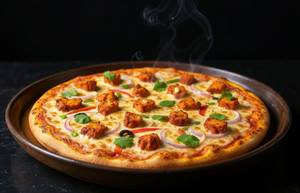 Chicken Schezwan Pizza
