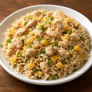 Egg Chicken Fried Rice