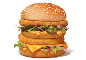 Veg Maharaja Mac Burger